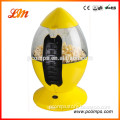 Yellow Color Soccer Style Big Capacity Heating Plate Popcorn Machine On Sale